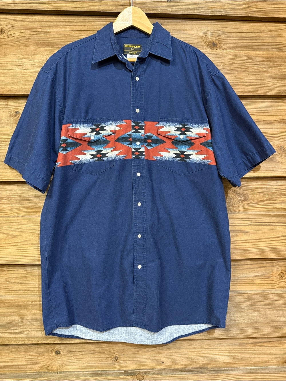 Rustler by Wrangler Pearl Snap Short Sleeve
